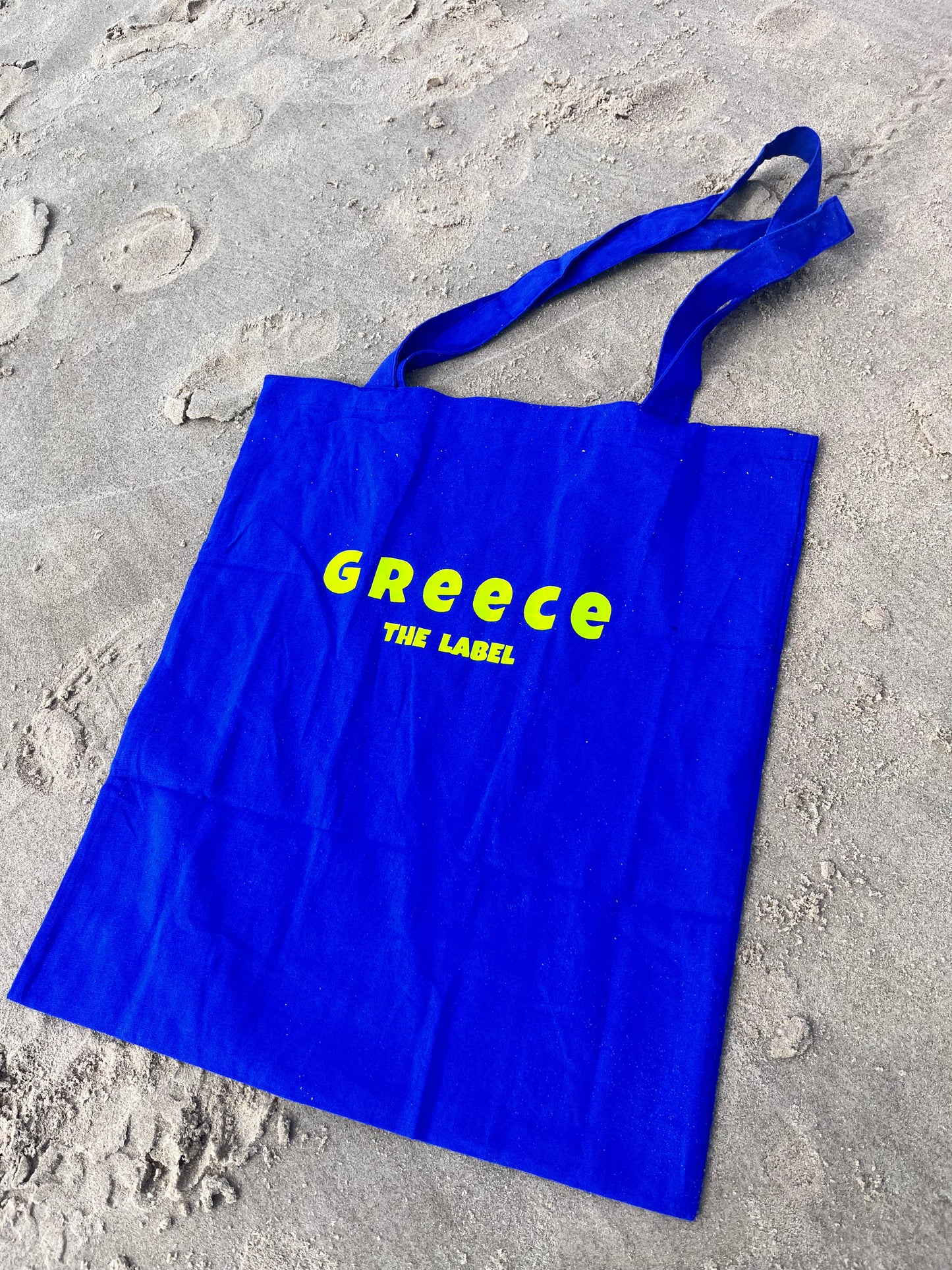 Blue/Yellow Everyday Tote Bag